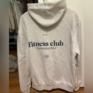 White Fox Fitness Club Hoodie